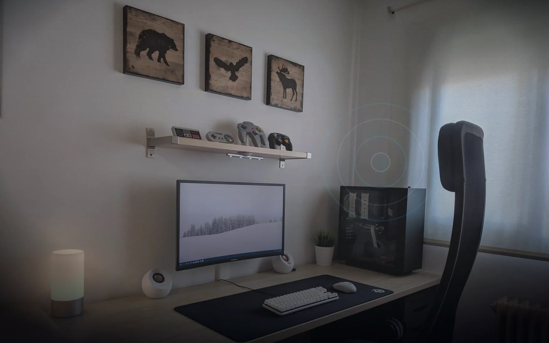 Sensitivity lab desk